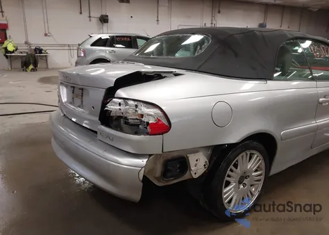 2004 Volvo C70 Ht из США, поврежденный, VIN YV1NC62D94J044296